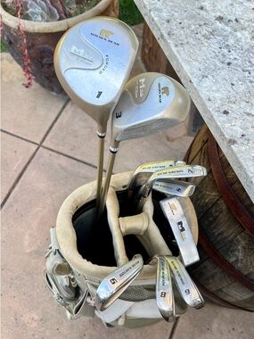 Golden Bear M Series Golf Club Set — Silver/Gold